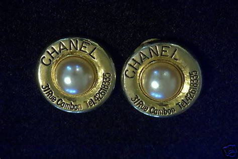 31rue cambon tel 42618335 chanel earrings|CHANEL PARIS 31 CAMBON.